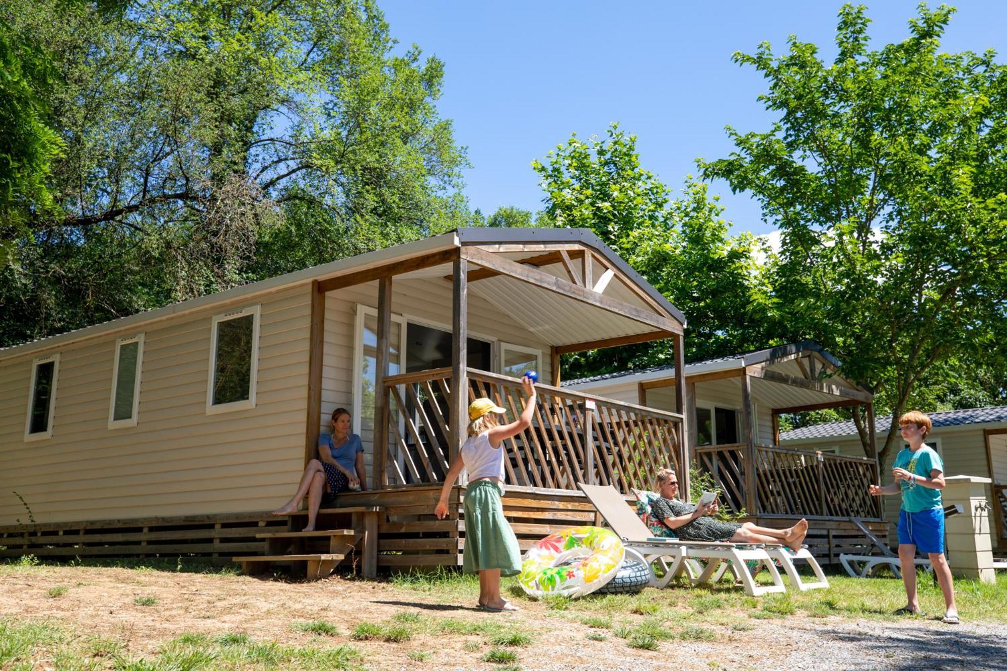 Camping Rcn La Bastide En Ardeche Sampzon Oda fotoğraf